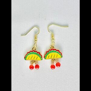Fun Taco Earrings